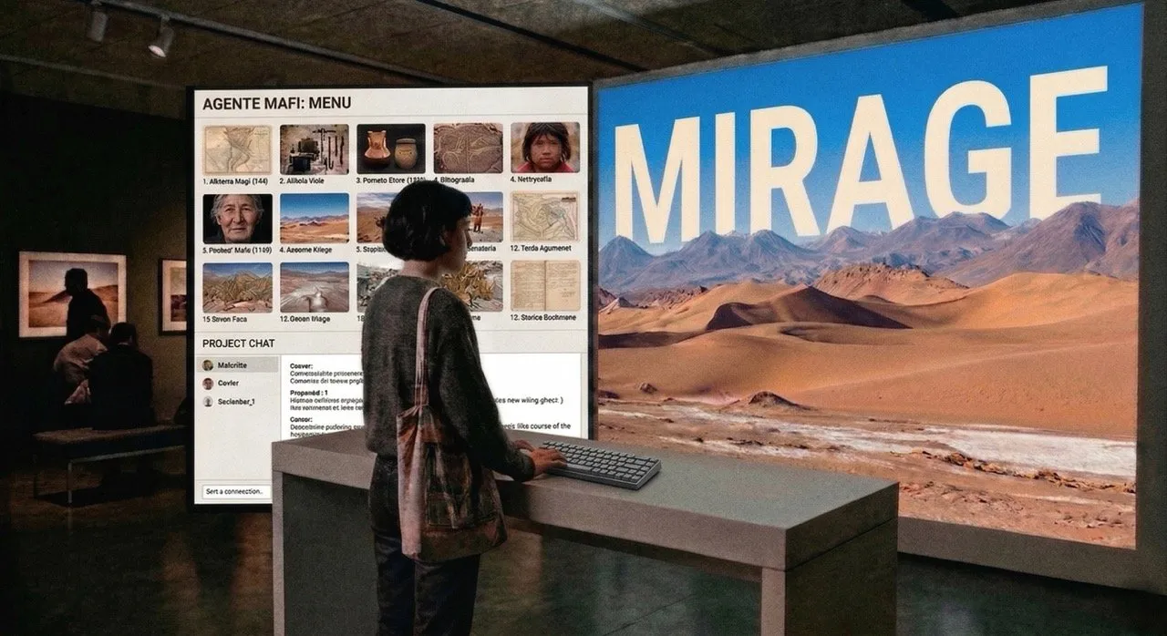 Mockup of "Mirage of a Country", the continuation of this project.