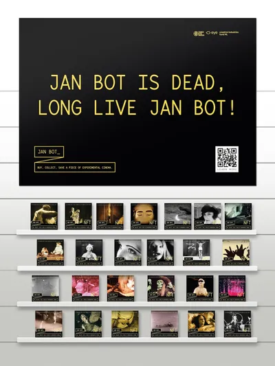 Mockup of the 'Jan Bot is Dead, Long Live Jan Bot!' collection.