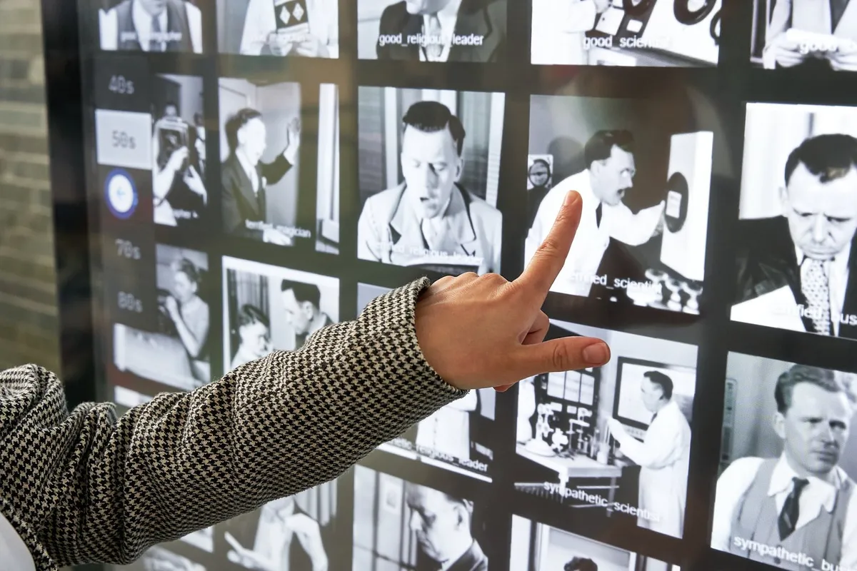 Installation 'Typology of Delusions' at the Netherlands Institute of Sound and Vision