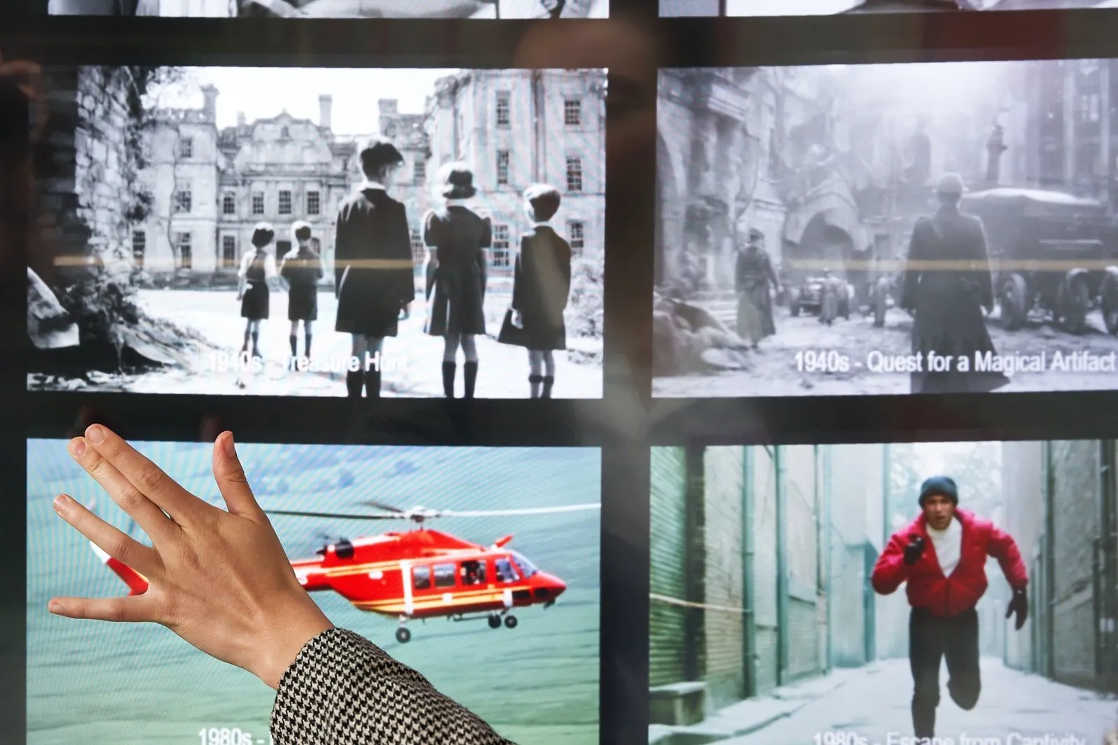 Installation "Typology of Delusions" at the Netherlands Institute of Sound and Vision