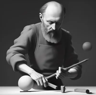 Mikhail Bakhtin sculpting the logosphere with a chisel